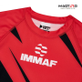 GREEN HILL IMMAF Approved rash guard - црвена боја